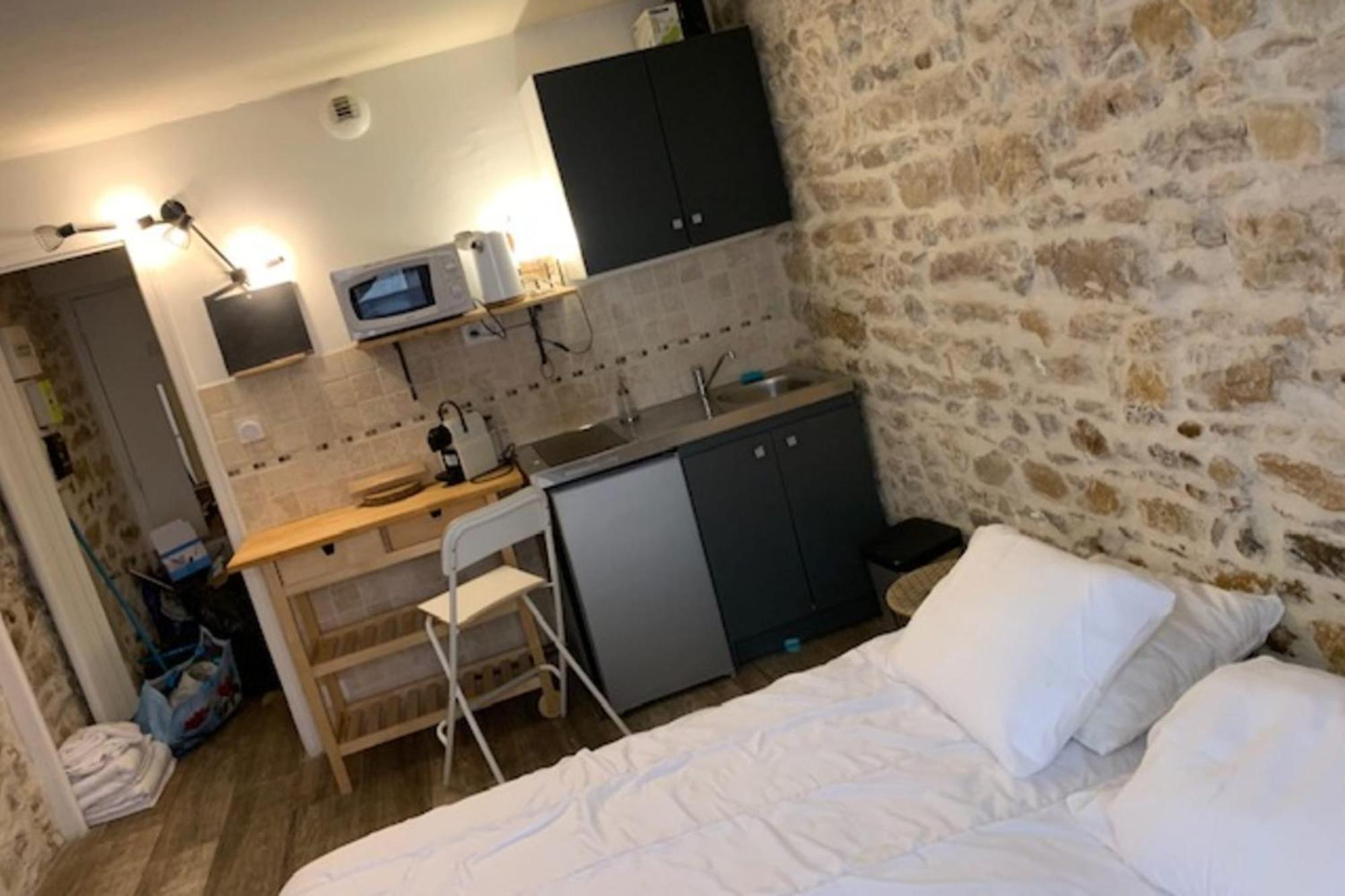 Studio With Exposed Stone Vieux Lyon Ліон Екстер'єр фото